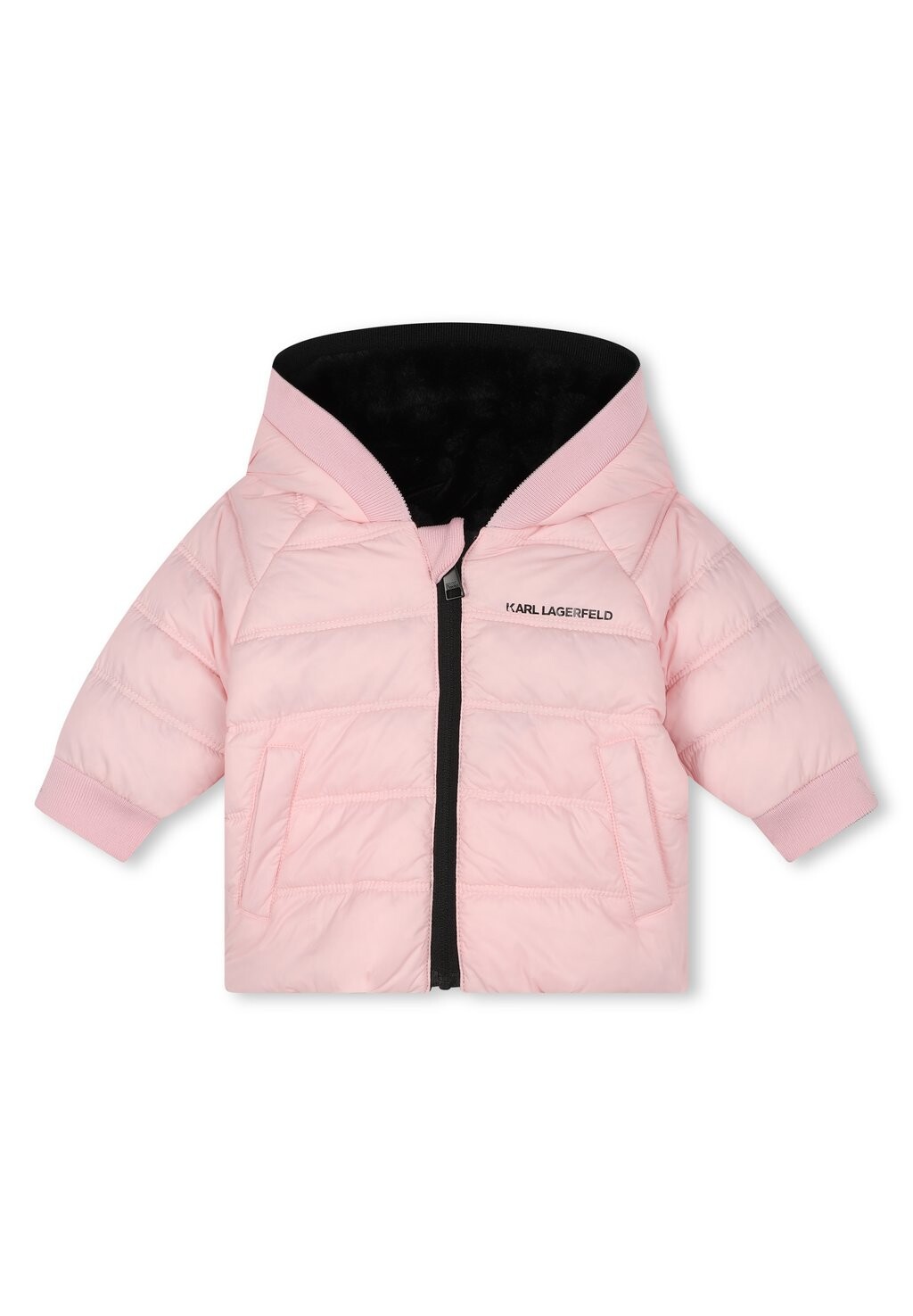 

Зимняя куртка PUFFER KARL LAGERFELD KIDS, розовый