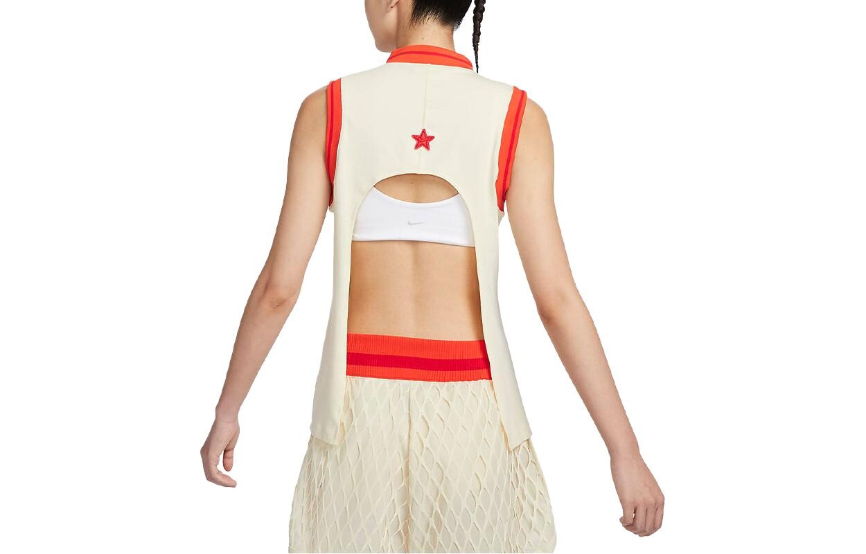 Женский спортивный жилет Nike, цвет Coconut Milk — фото 2