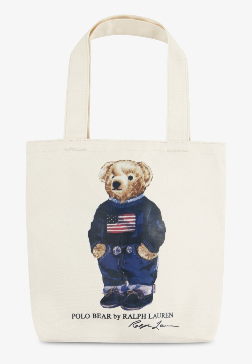 

Сумочка BEAR TOTE UNISEX Polo Ralph Lauren, цвет natural