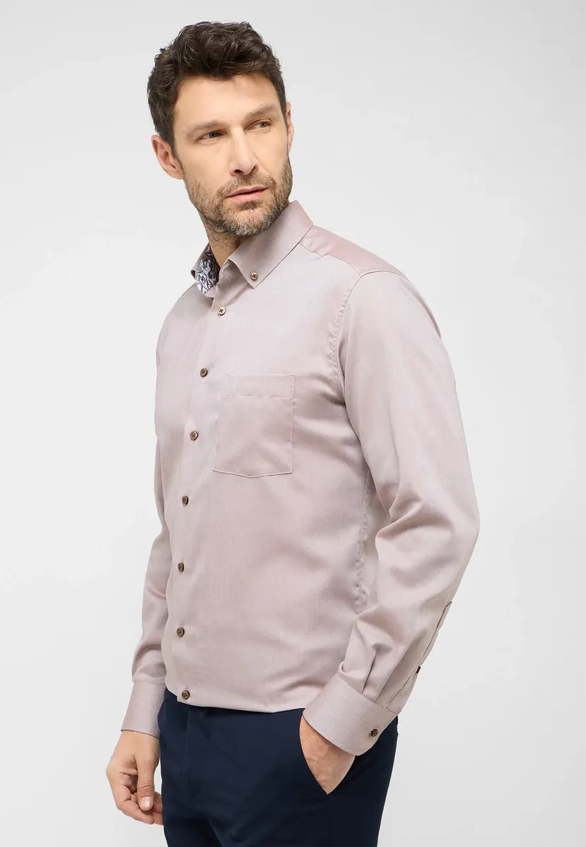 

Рубашка Eterna с длинными рукавами "MODERN FIT", бежевый