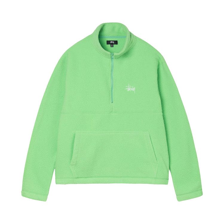 

Толстовка Stussy Half Zip Mock Neck, Melon