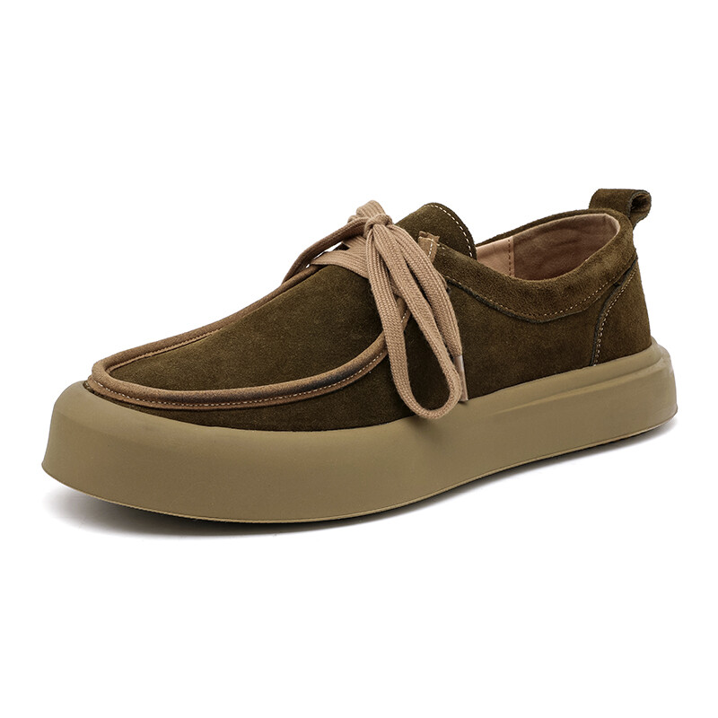 Туфли мужские Men"s Casual Men Low-Top V05, хаки — фото 2