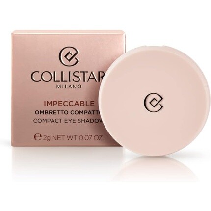 Безупречные компактные тени для век N.100 Nude Matte 2G, Collistar — фото 2
