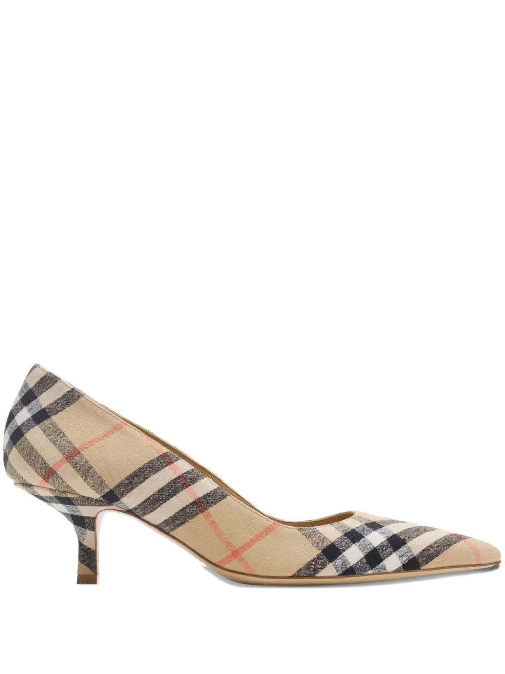 Туфли Check Dame 55 BURBERRY, нейтральный