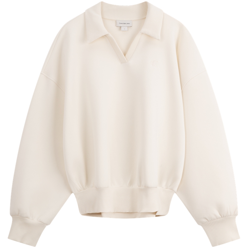

CALVIN KLEIN Свитер женский Cow Ivory, YBI-Ivory