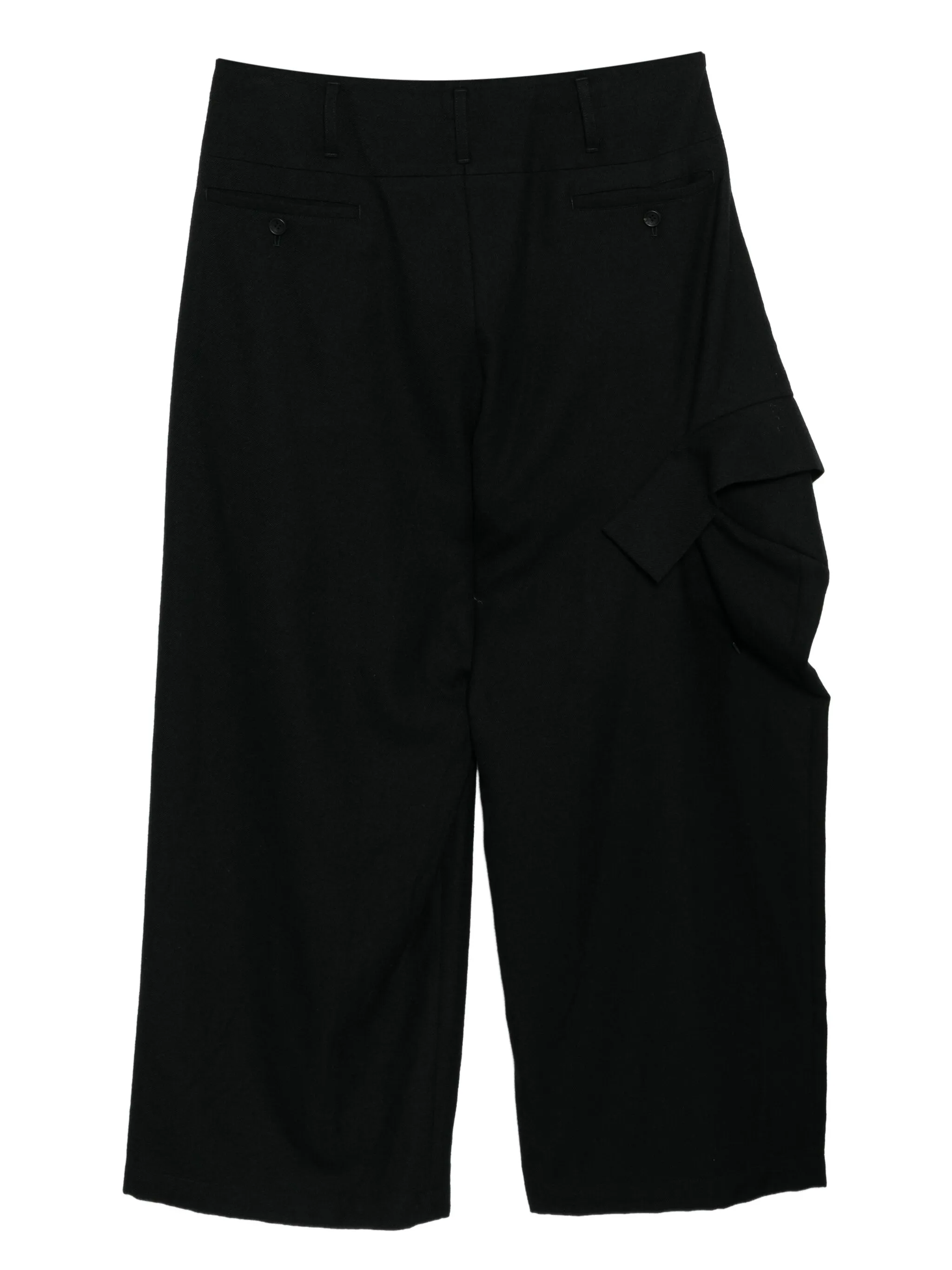 Брюки W/Saxony Yohji Yamamoto, черный — фото 2