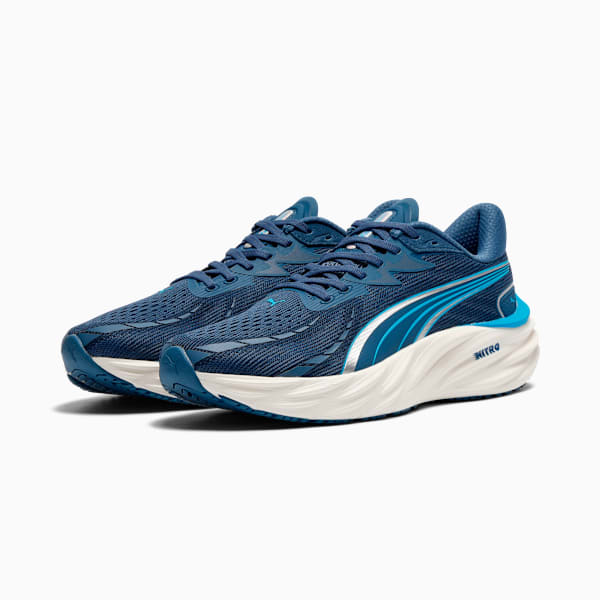 Мужские кроссовки для бега по шоссе Velocity Nitro 4 Puma, синий — фото 2