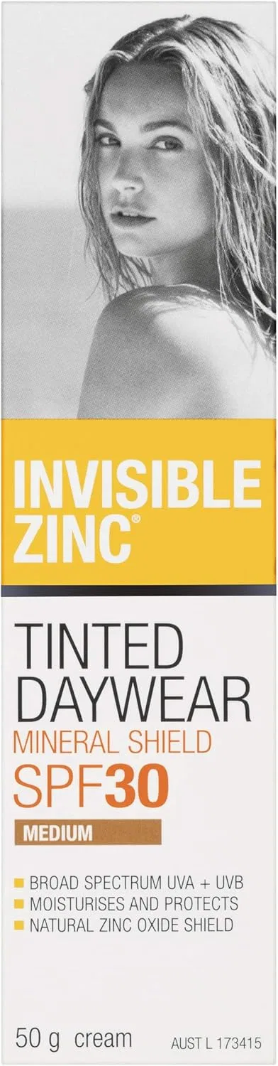 Крем для лица SPF INVISIBLE ZINC Дневной -основа Medium + — фото 2