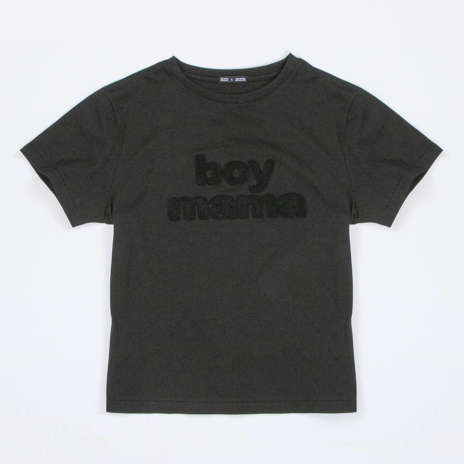 

LeLaLo Женская хлопковая футболка из синели, черная, Черный, LeLaLo Женская хлопковая футболка из синели, черная