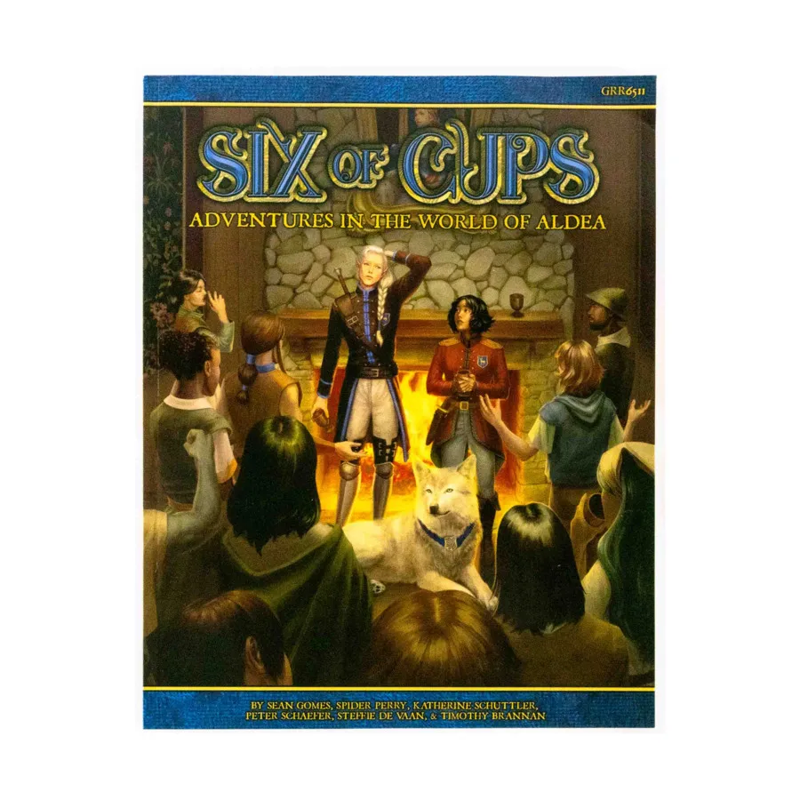 

Six of Cups - Adventures in the World of Aldea, Blue Rose - The RPG of Romantic Fantasy (AGE), мягкая обложка