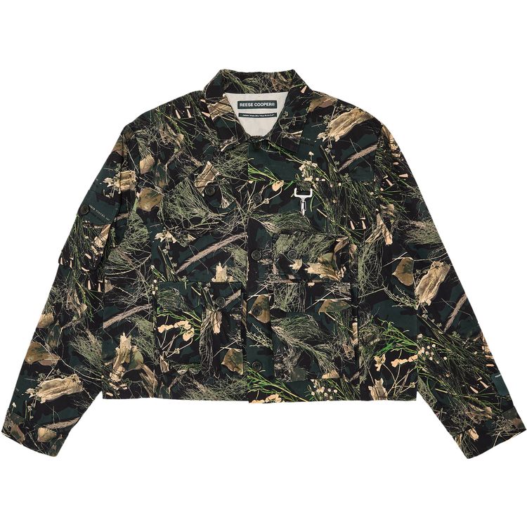 

Куртка Reese Cooper Cargo Pocket Jacket Camo, разноцветный