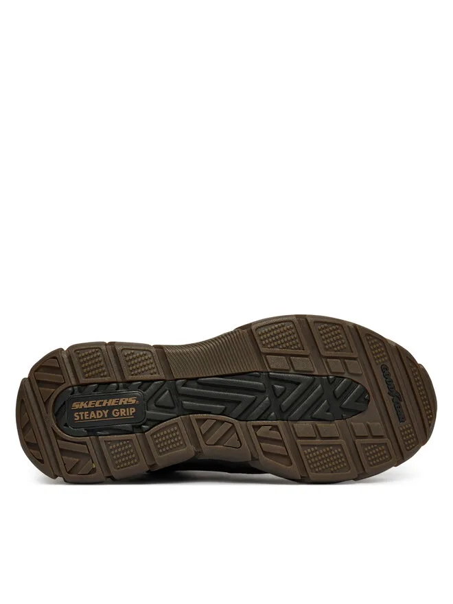 Skechers Кроссовки на шнуровке Respected - Swamper 256026/CHBK коричневого цвета — фото 4