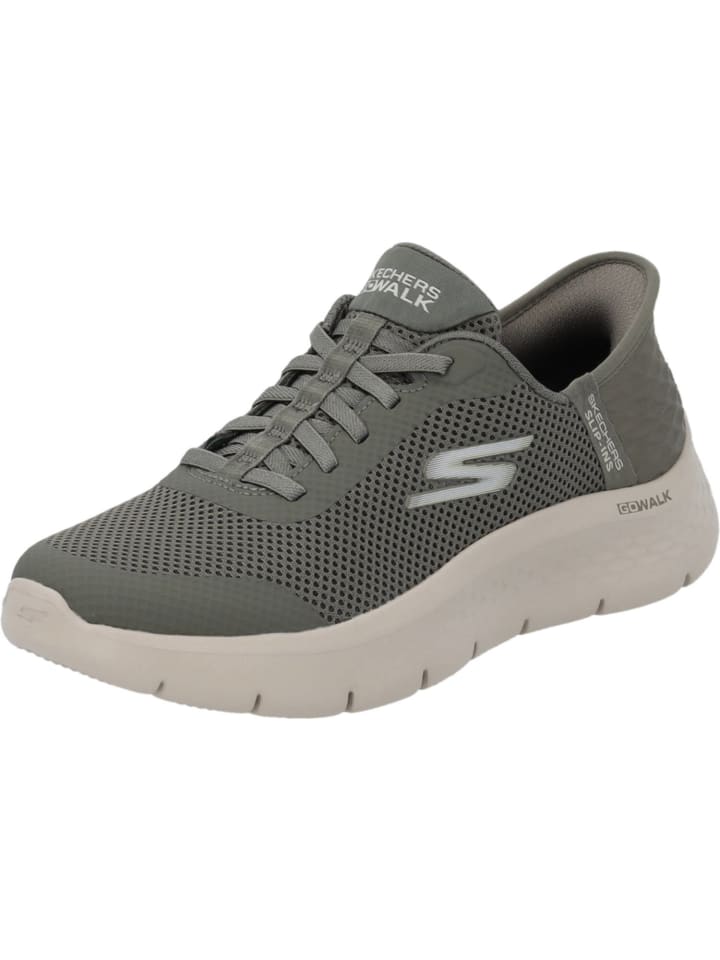 Низкие кроссовки Skechers, оливковый