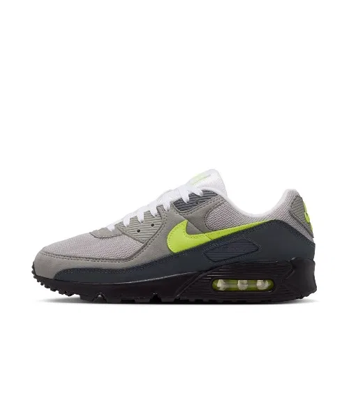 Мужские кроссовки Air Max 90 NIKE серые — фото 2