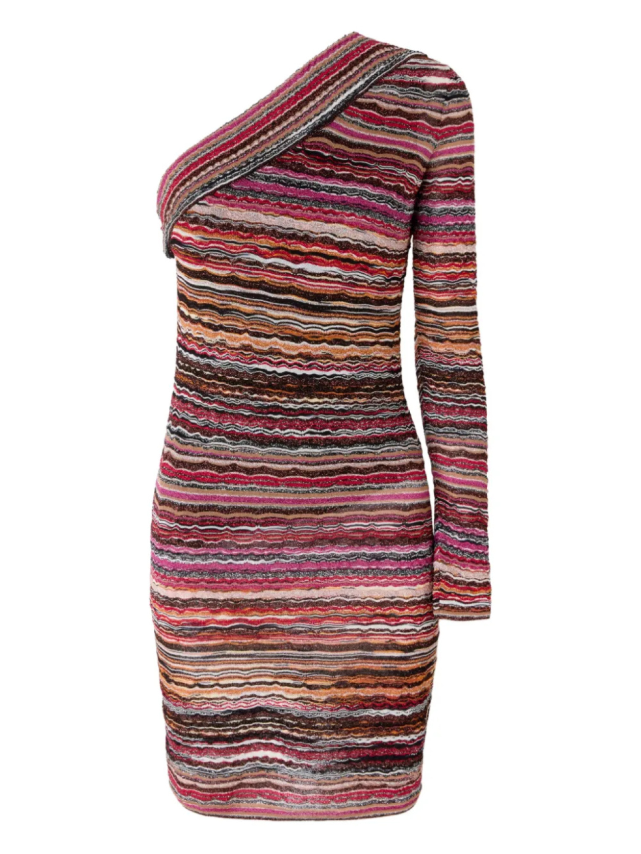 

Полосатое мини-платье Missoni, розовый