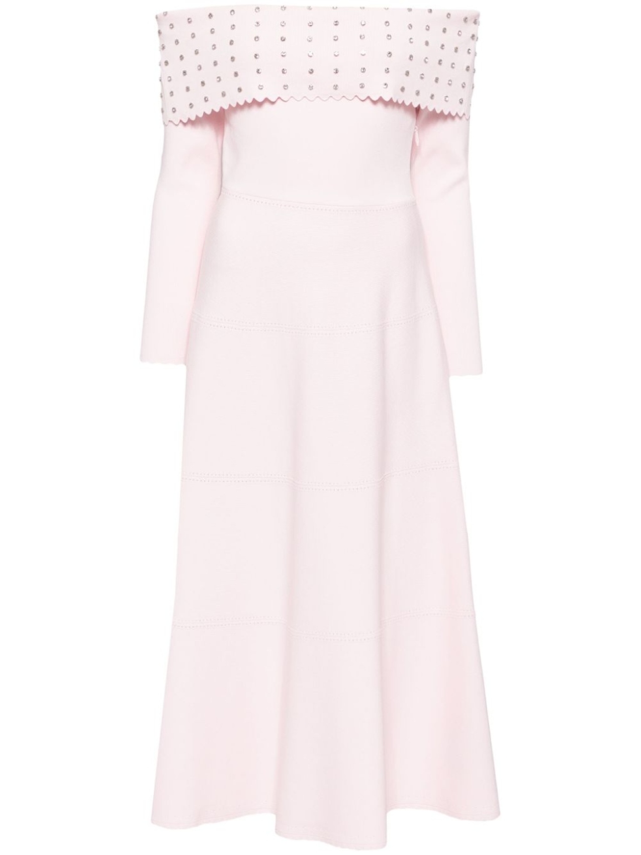 

Трикотажное платье Bardot Needle & Thread, розовый