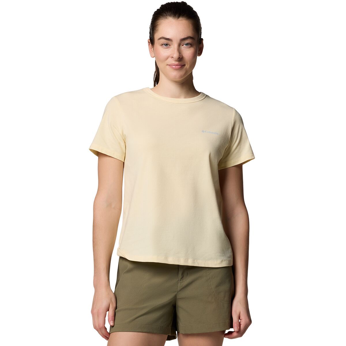 

Футболка с коротким рукавом Sun trek ii Columbia, цвет lemon wash