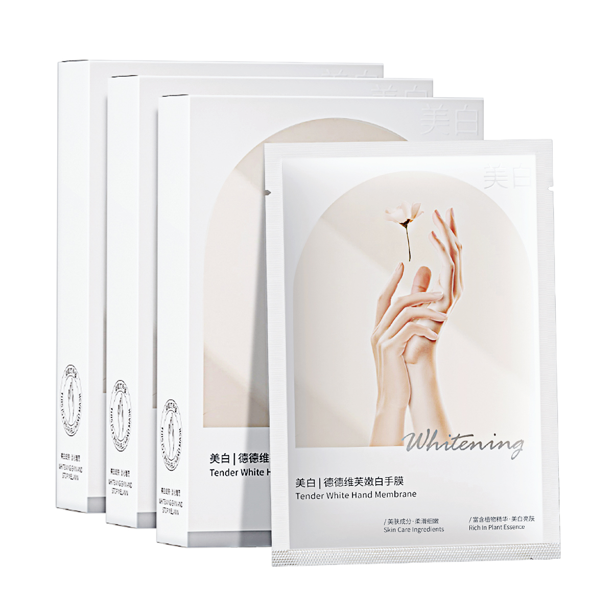 

Нежный крем для рук отшелушивающий омертвевшую кожу против морщин защита от трещин 5 пар/1 коробка Korean grain