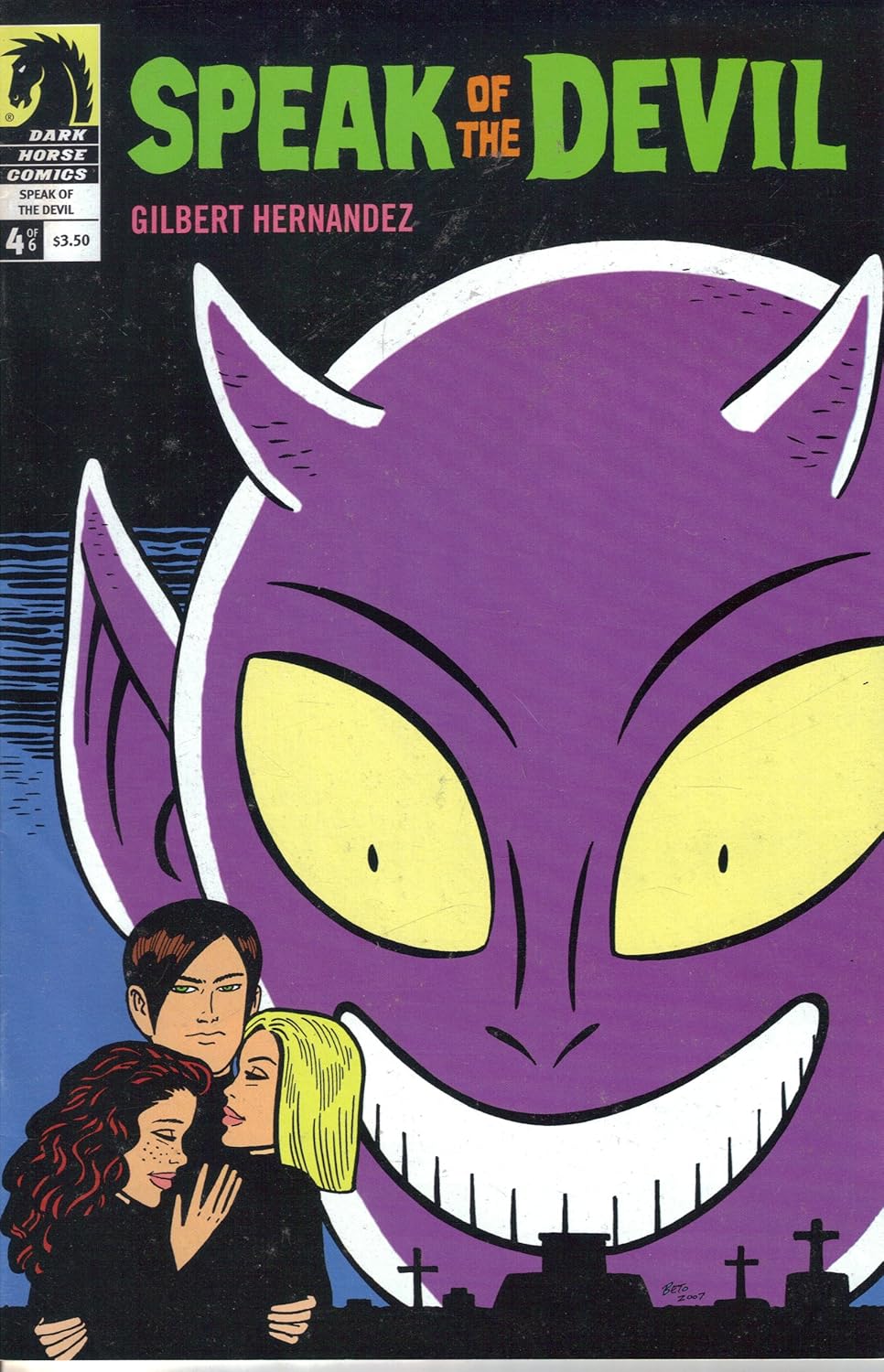 

Speak of the Devil, No. 4 of 6; Jan. 2008 (Dark Horse Comics)