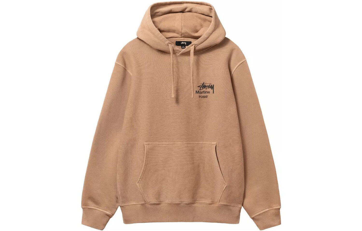 Свитшот Martine Rose X Martine Rose SS23 унисекс Stussy, цвет Sand — фото 4