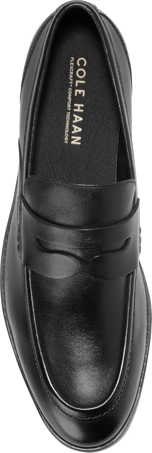Лоферы Cole Haan Mens Newmark Grand, черный — фото 3