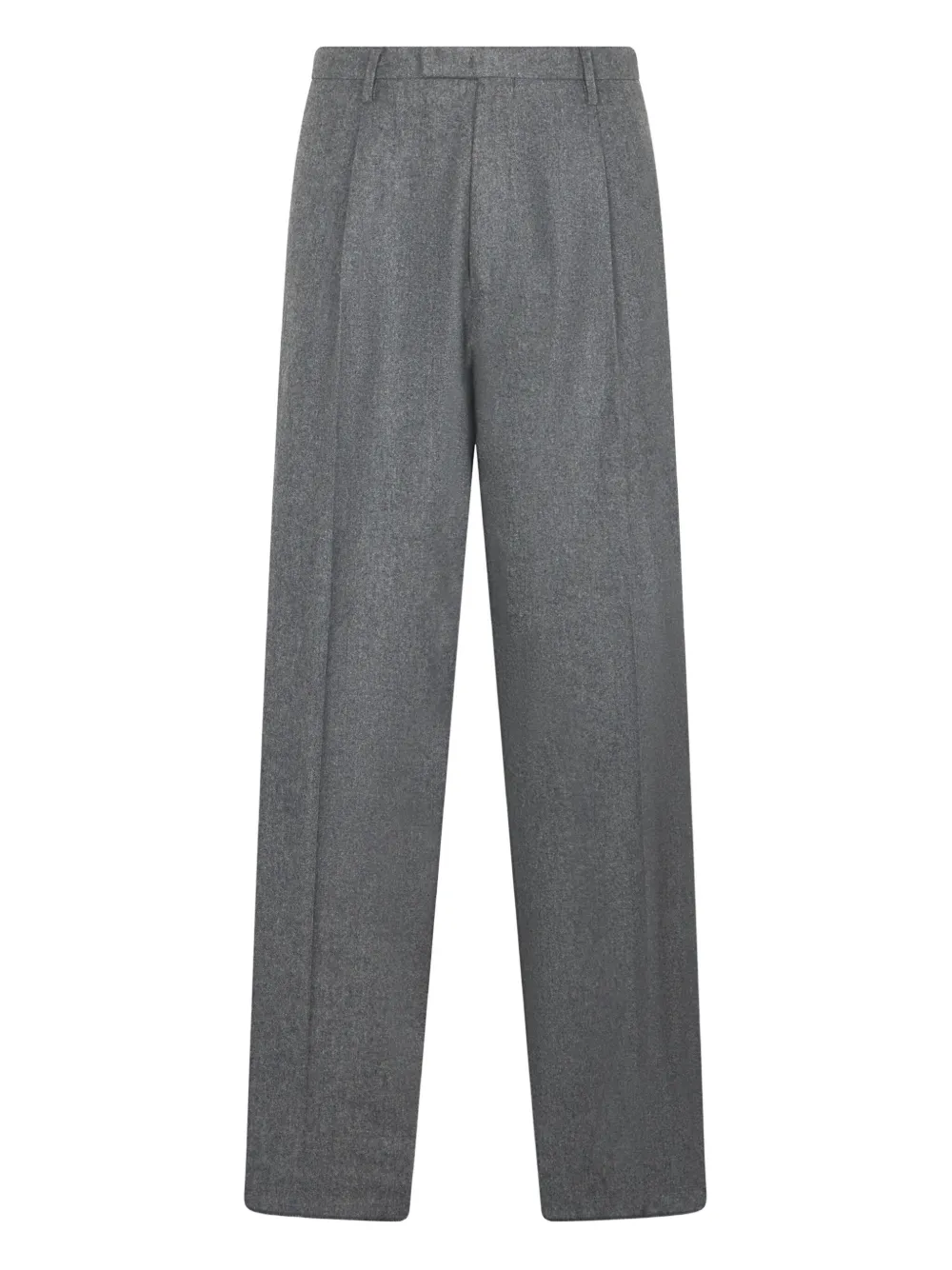 

Плиссированные шерстяные брюки Boglioli, серый