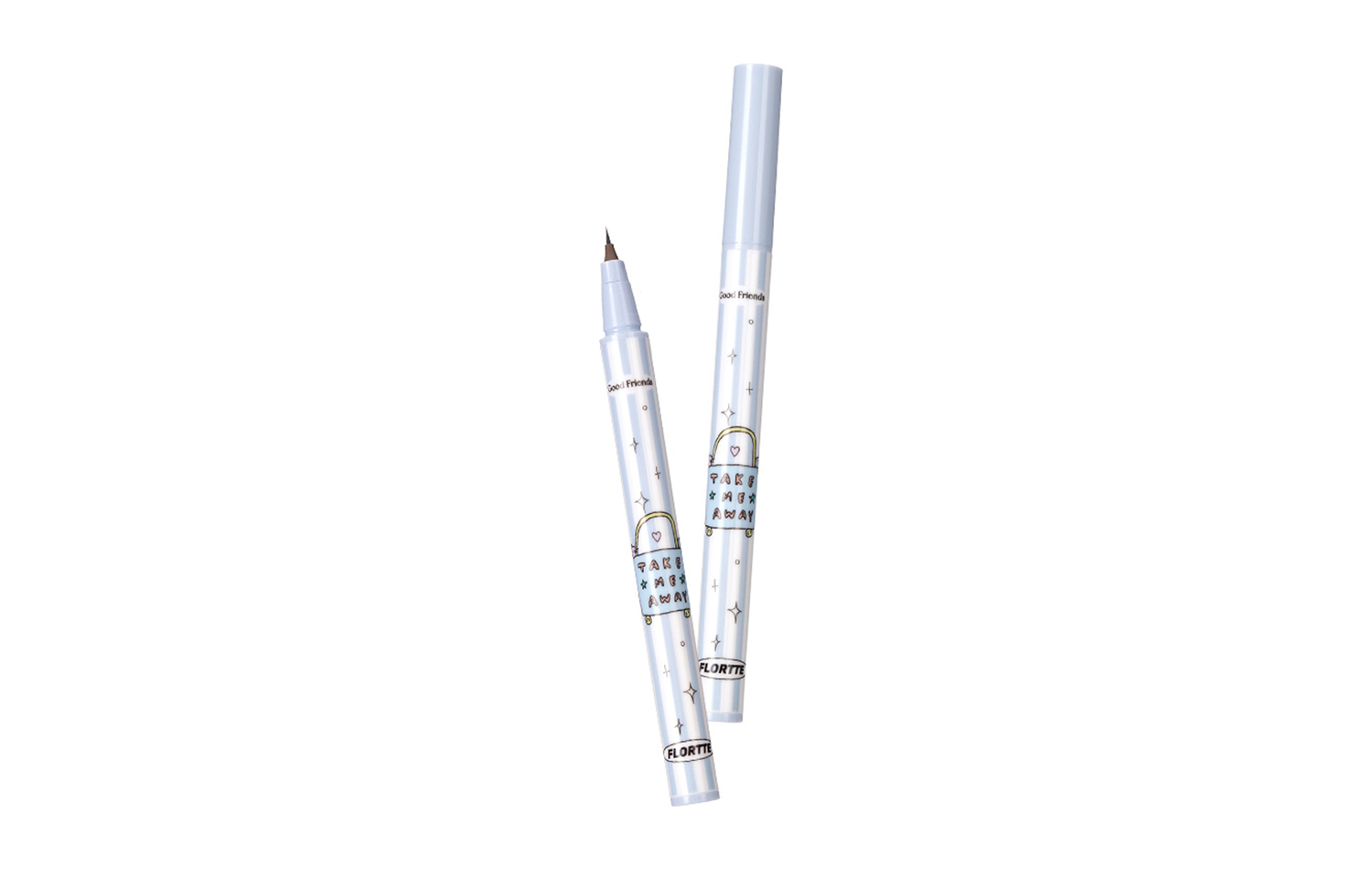 Тушь для ресниц Fat Friend Club Liquid Eyeliner 0,5 г FLORTTE — фото 4