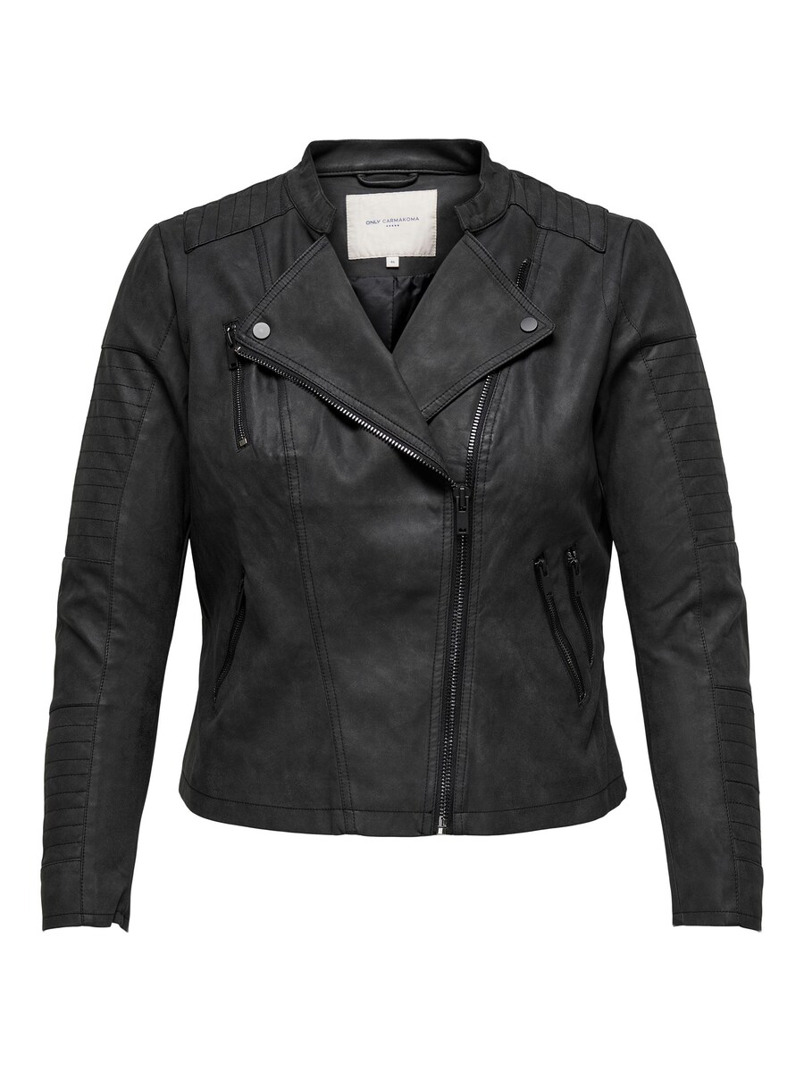 

Кожаная куртка ONLY Carmakoma Between-Season Jacket Avana, черный