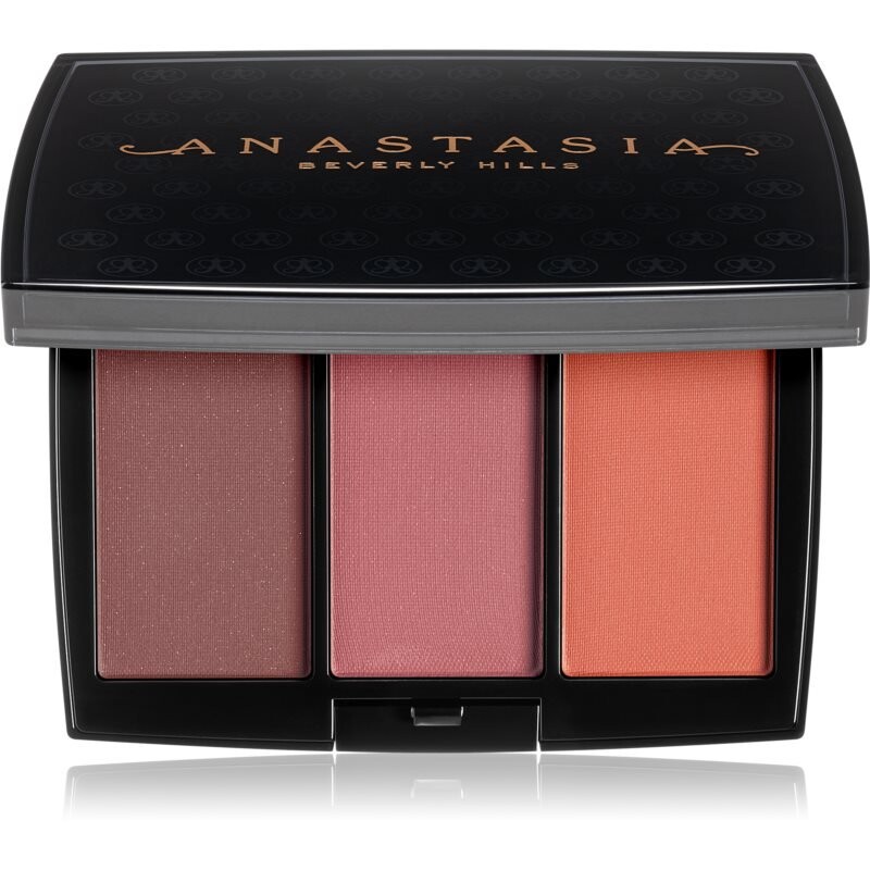 Палитра румян Anastasia Beverly Hills Blush Trio оттенка Berry Adore 9 г