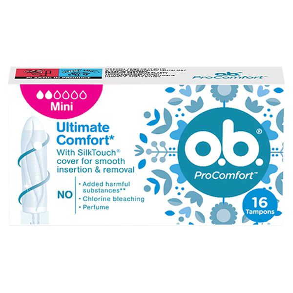 

Мини-тампоны гигиенические, 16 шт./1 уп. O.B. Procomfort