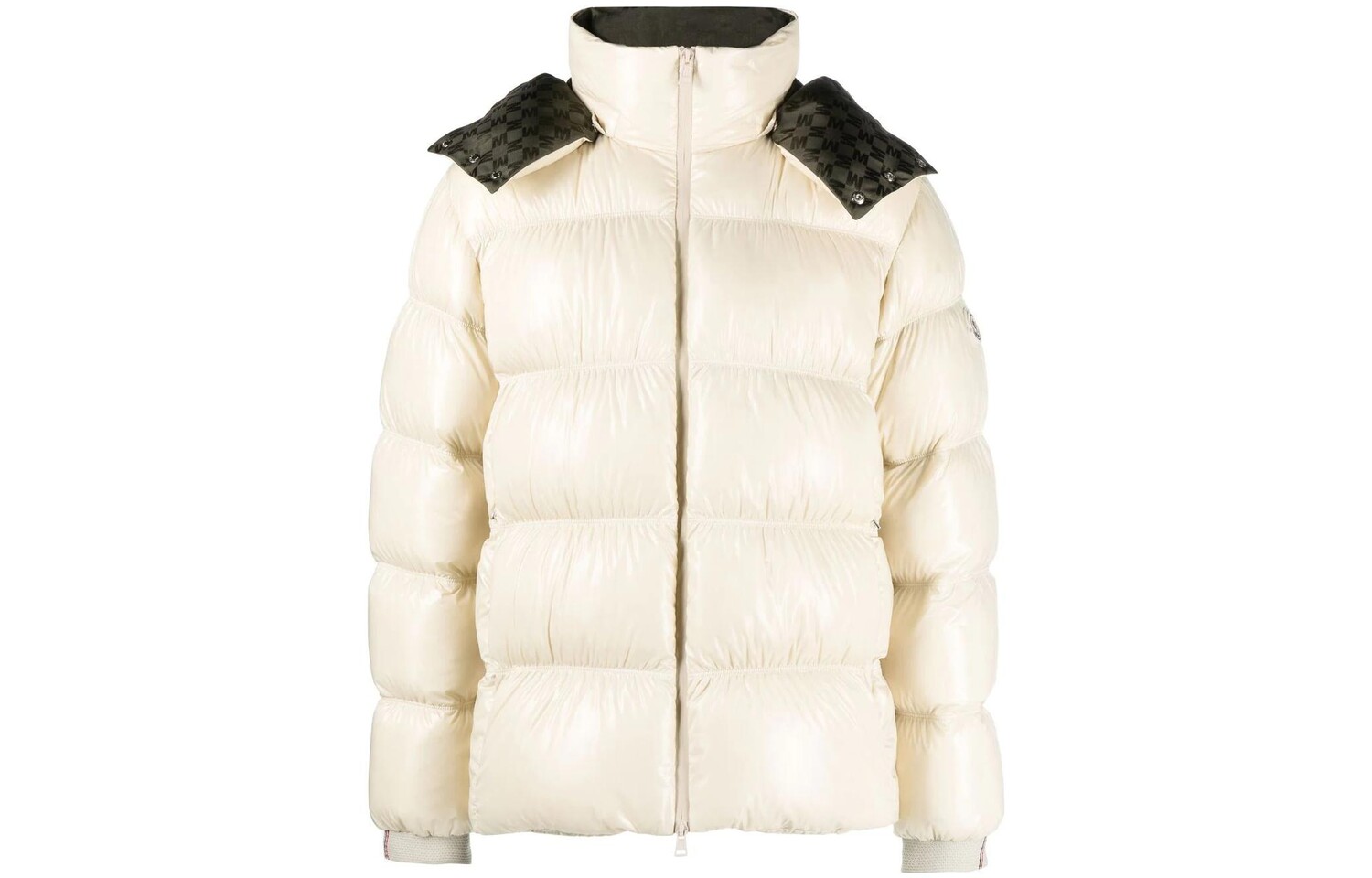 

Пуховик мужской белый Moncler