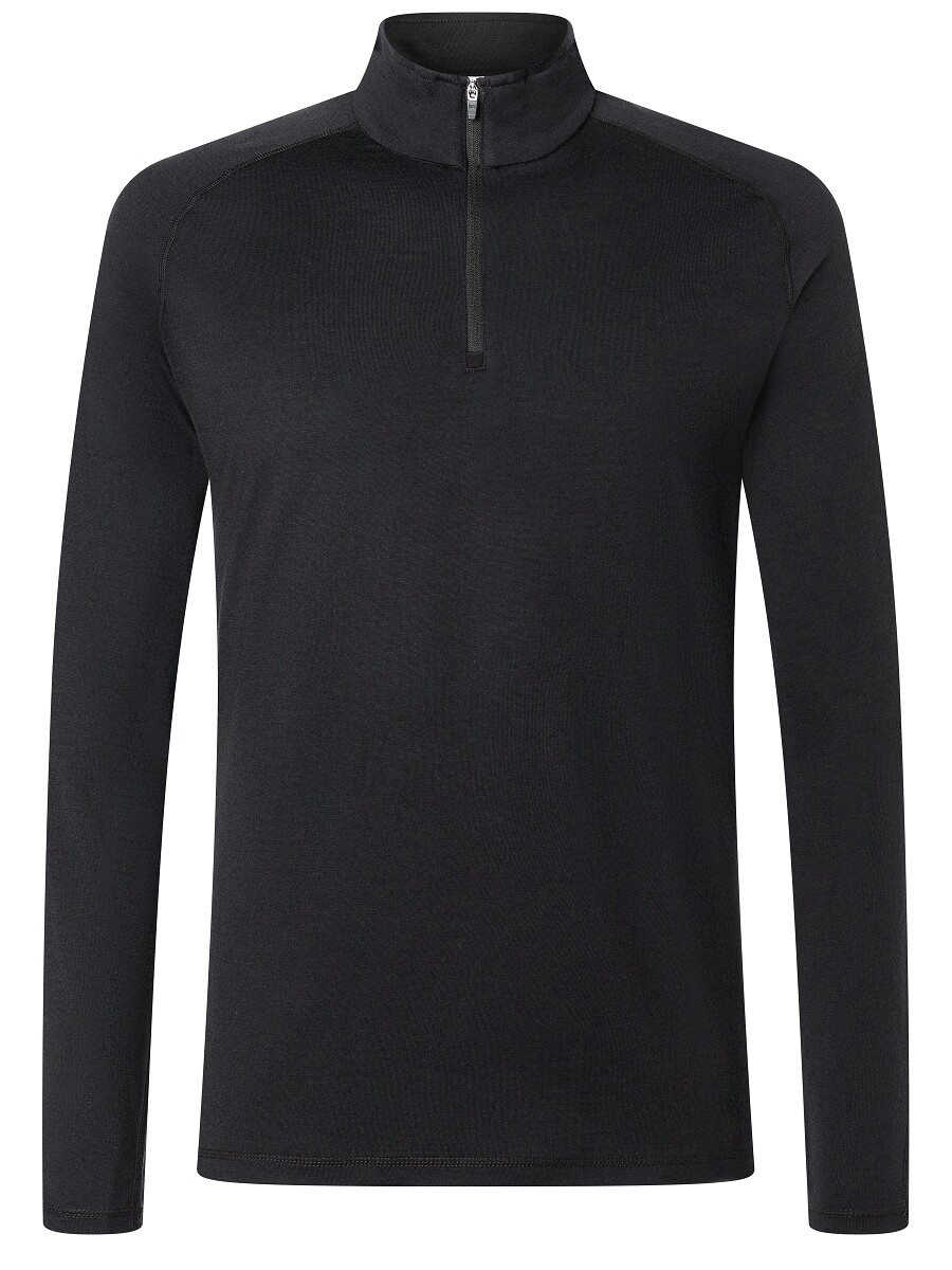 

Рубашка super.natural Merino Funktionsunterwäsche, черный