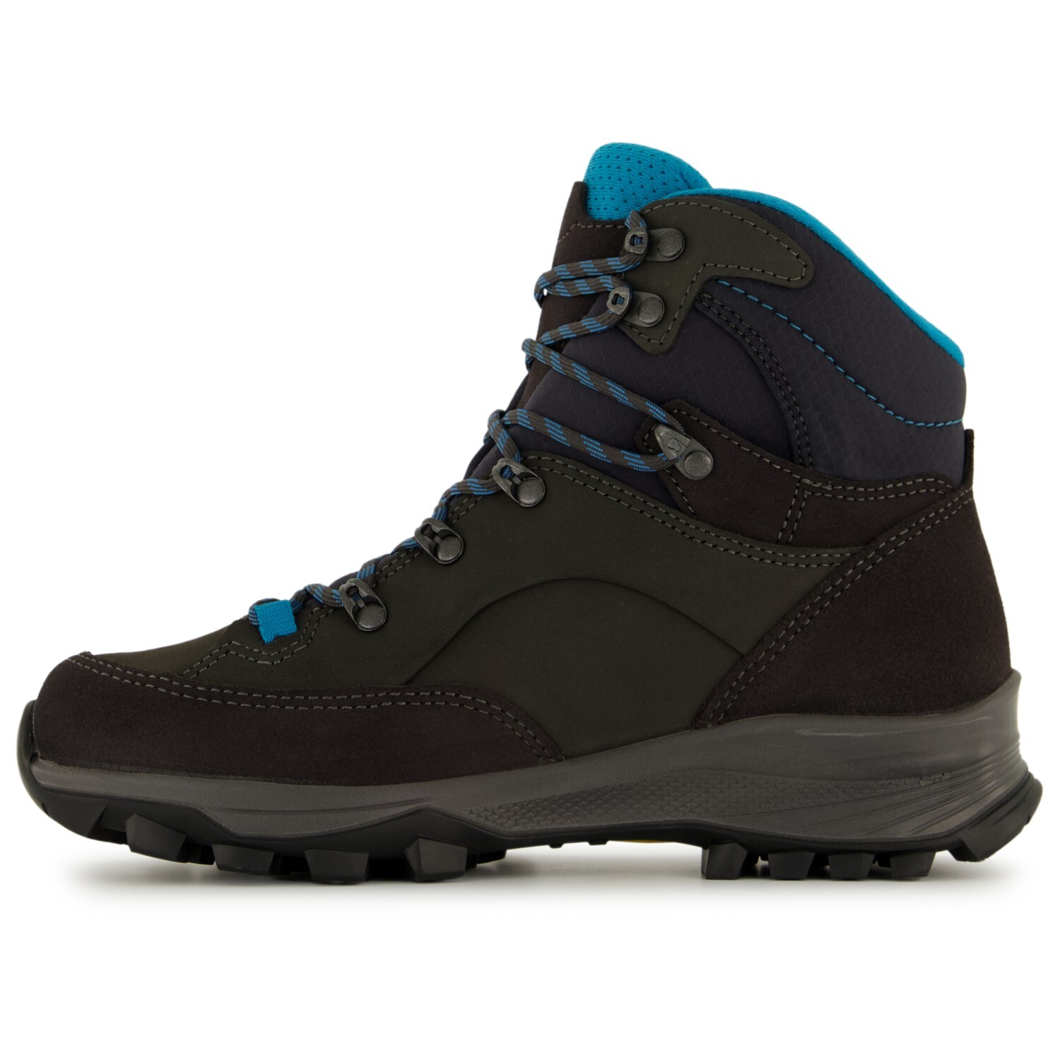 Ботинки для прогулки Hanwag Women's Banks GTX, цвет Asphalt/Ocean — фото 4