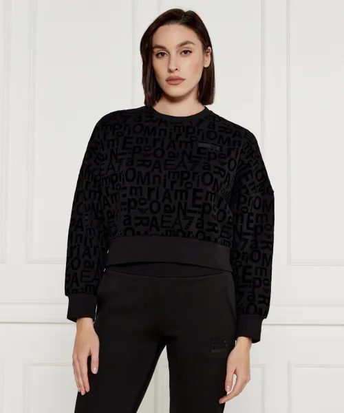 

Толстовка Comfort fit Ea7, черный