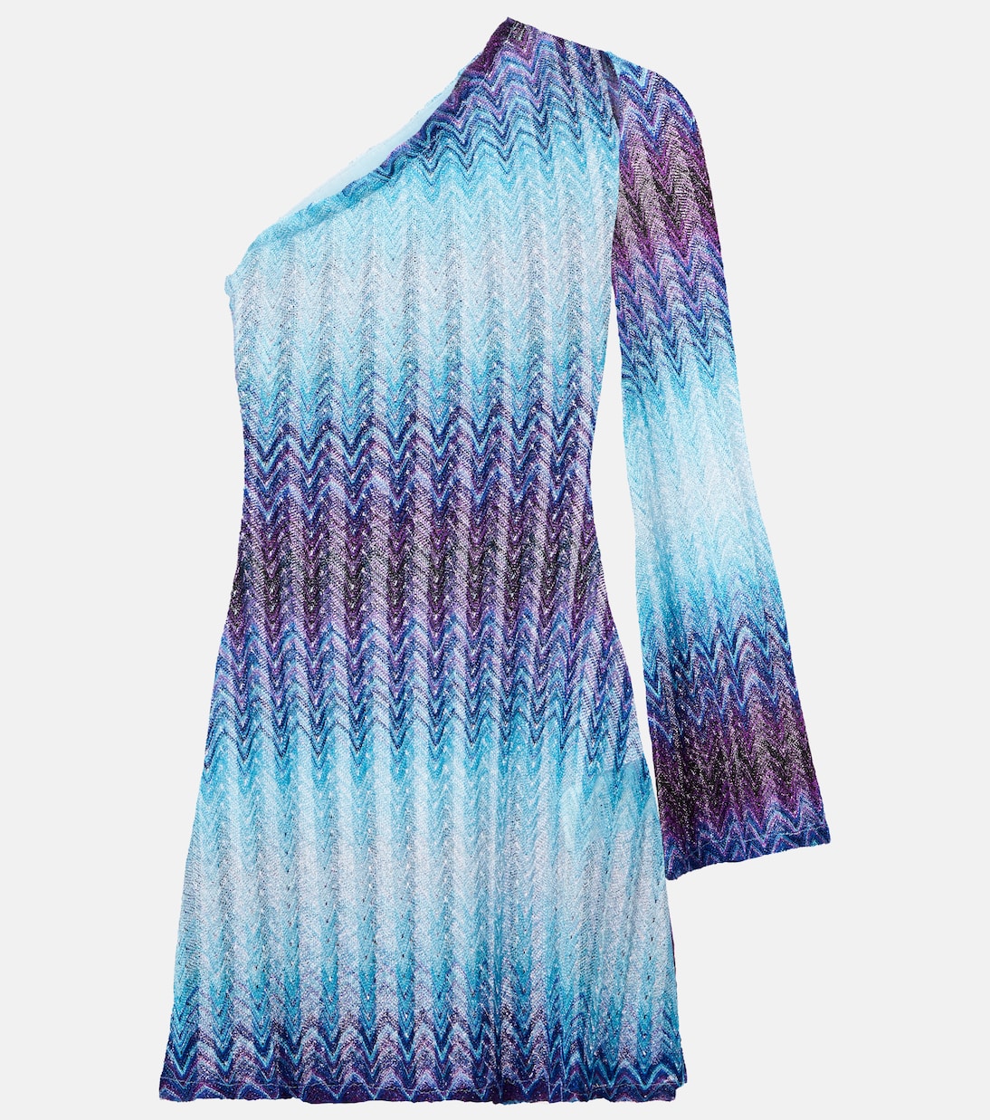 

Пляжная накидка с одним плечом из ламе Missoni, Multi Blue