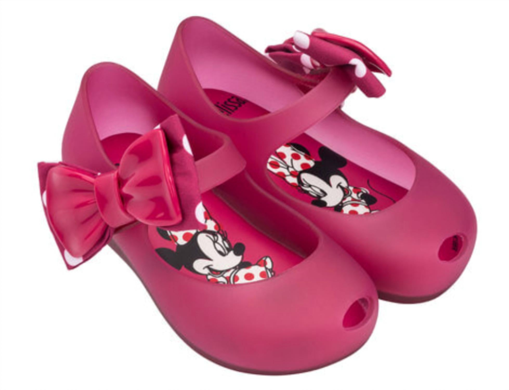 

Детские сандалии Ultragirl+Minnie Ii Bow в розовом цвете Mini Melissa