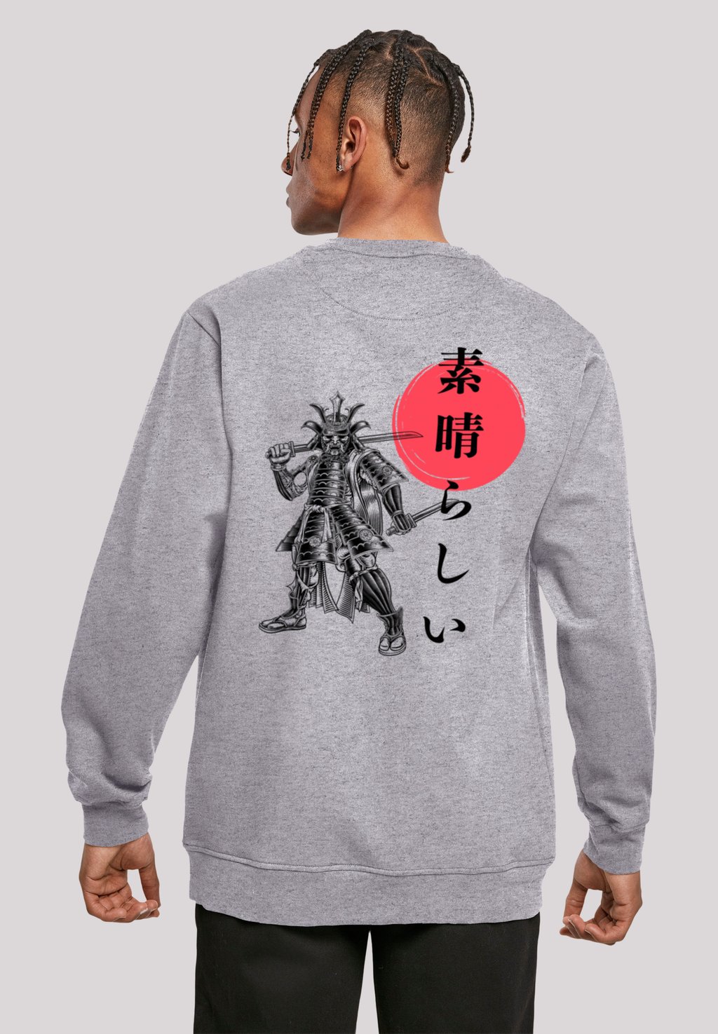 

Толстовка SAMURAI JAPAN GRAFIK F4NT4STIC, серый