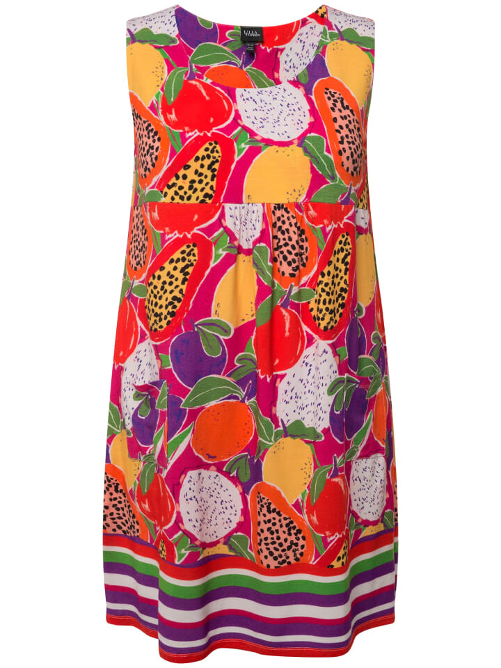 

Короткое платье Ulla Popken, цвет fuchsia pink