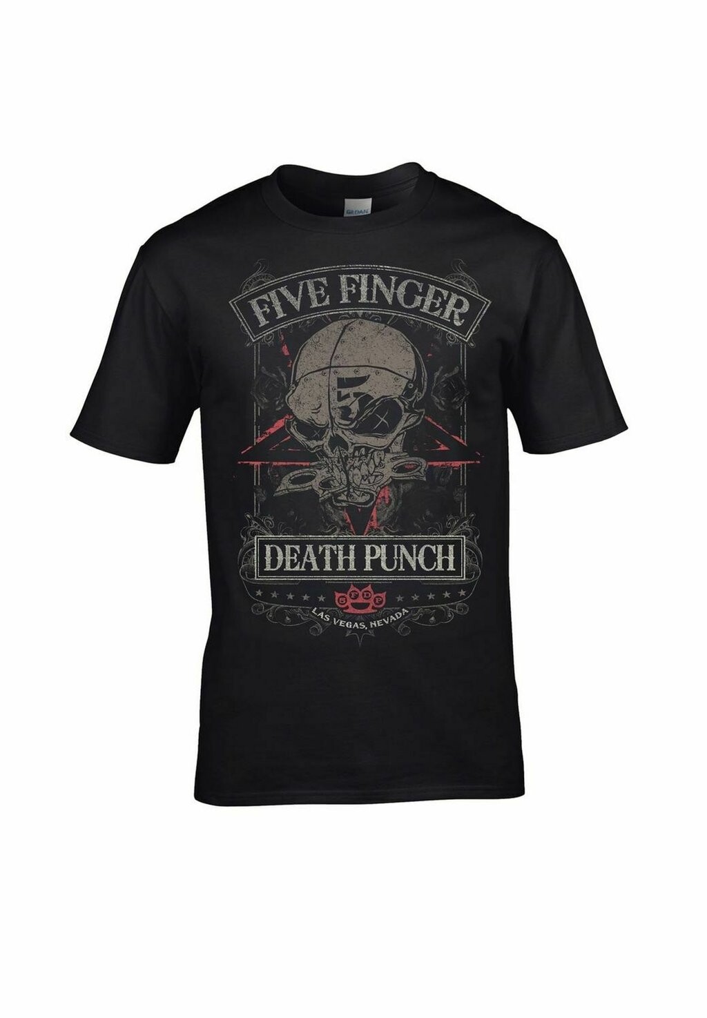 

Футболка с принтом FIVE FINGER DEATH PUNCH WICKED MASTER rockshirts, черный