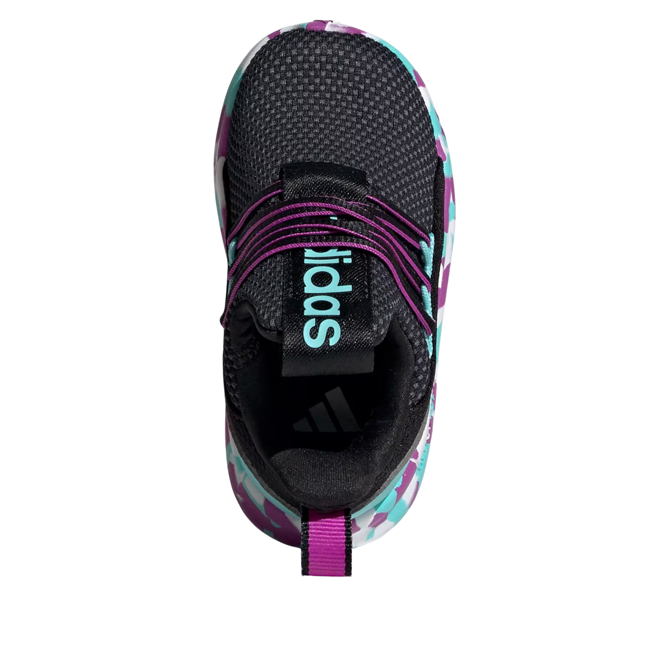 (TD) Adidas Lite Racer Adapt 7.0 'Core Black Purple Burst' — фото 2
