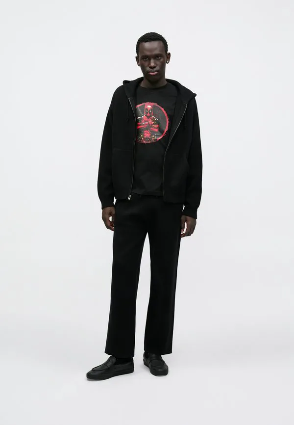 Компактные спортивные штаны из мягкого хлопка Gap, Black — фото 2