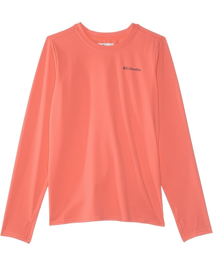 

Рубашка Columbia Kids Chill River Long Sleeve Shirt, цвет Hot Coral