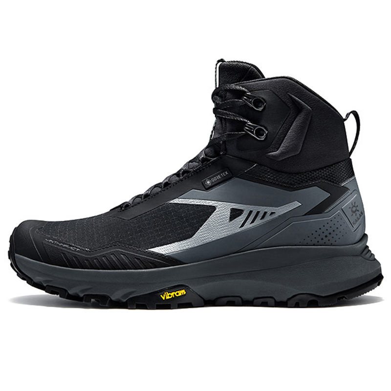 

KAILAS Непромокаемые дышащие треккинговые ботинки с противоскользящей подошвой [Водостойкая версия] мужские чернильно-черные, цвет Ink Black