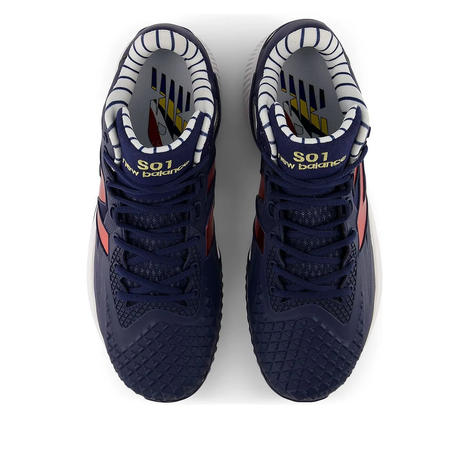 Кроссовки New Balance FuelCell Ohtani v1 'Team Navy White' MSHO1LC, темно-синий — фото 3