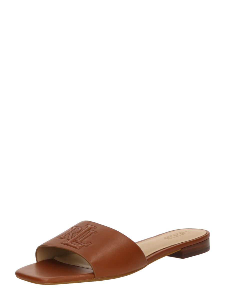 Шлепанцы Lauren Ralph Lauren Mules EVERLEY, коричневый