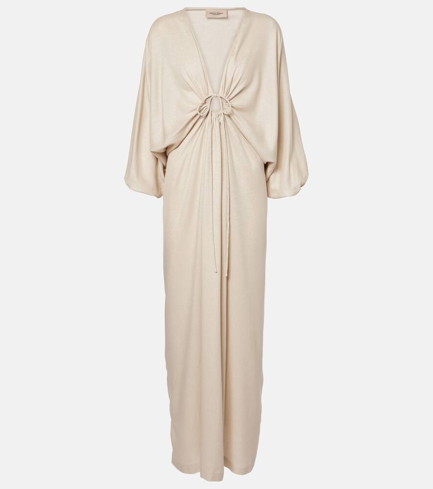 

Кафтан с вырезом Adriana Degreas, Beige