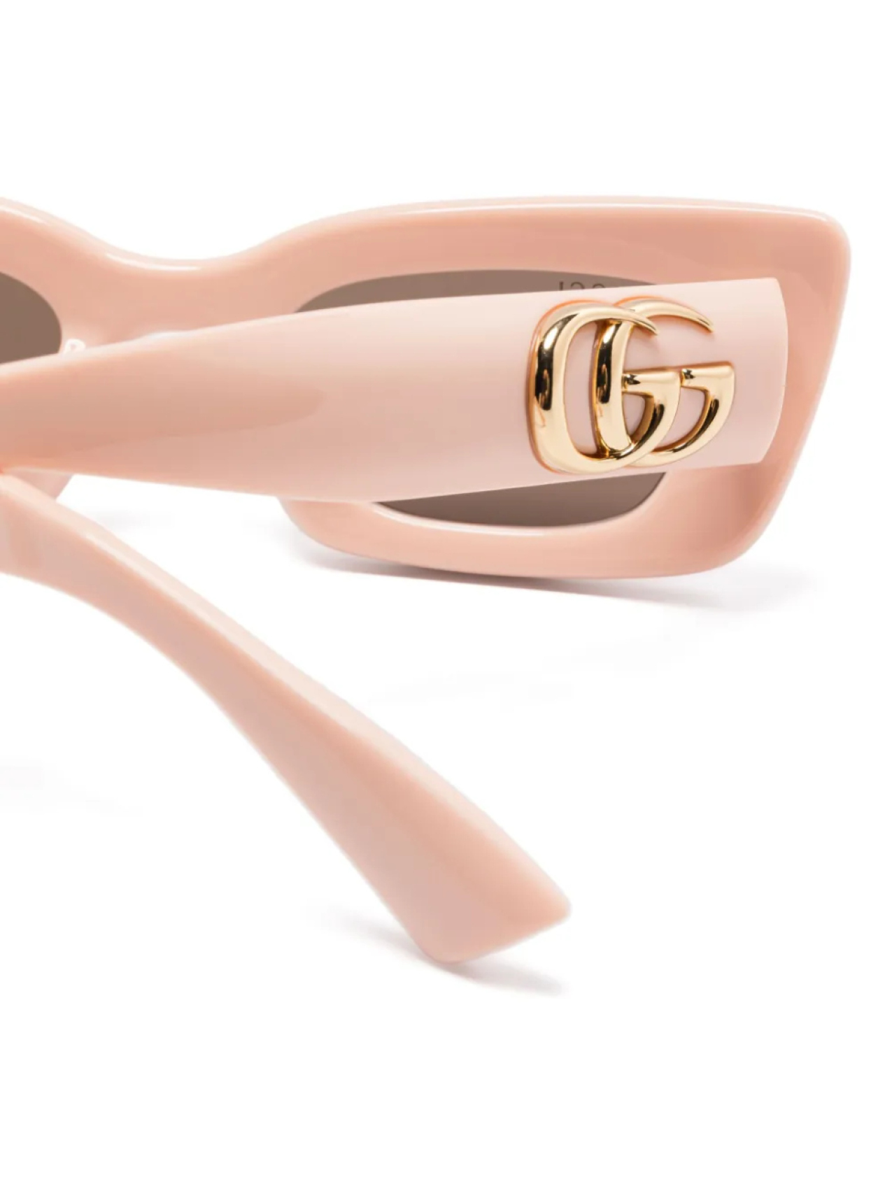 Солнцезащитные очки Gucci Eyewear «кошачий глаз», розовый — фото 3
