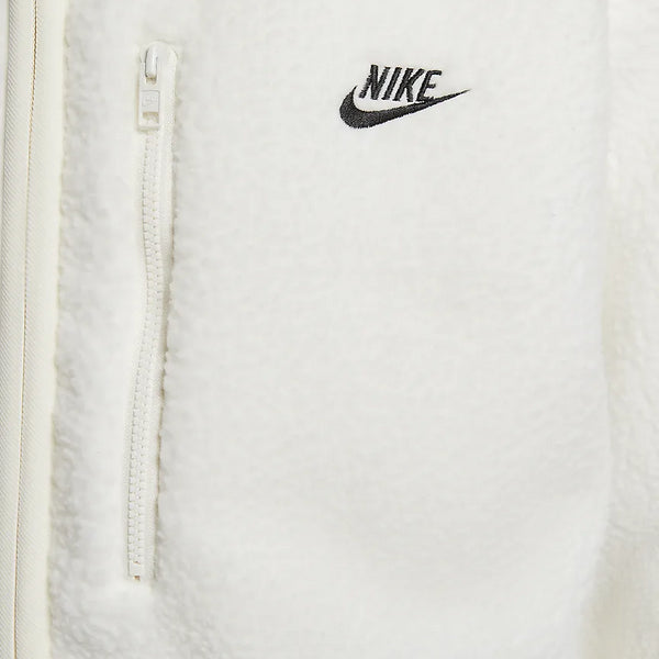 Куртка sportswear club fleece jacket 'white' Nike, мультиколор — фото 4