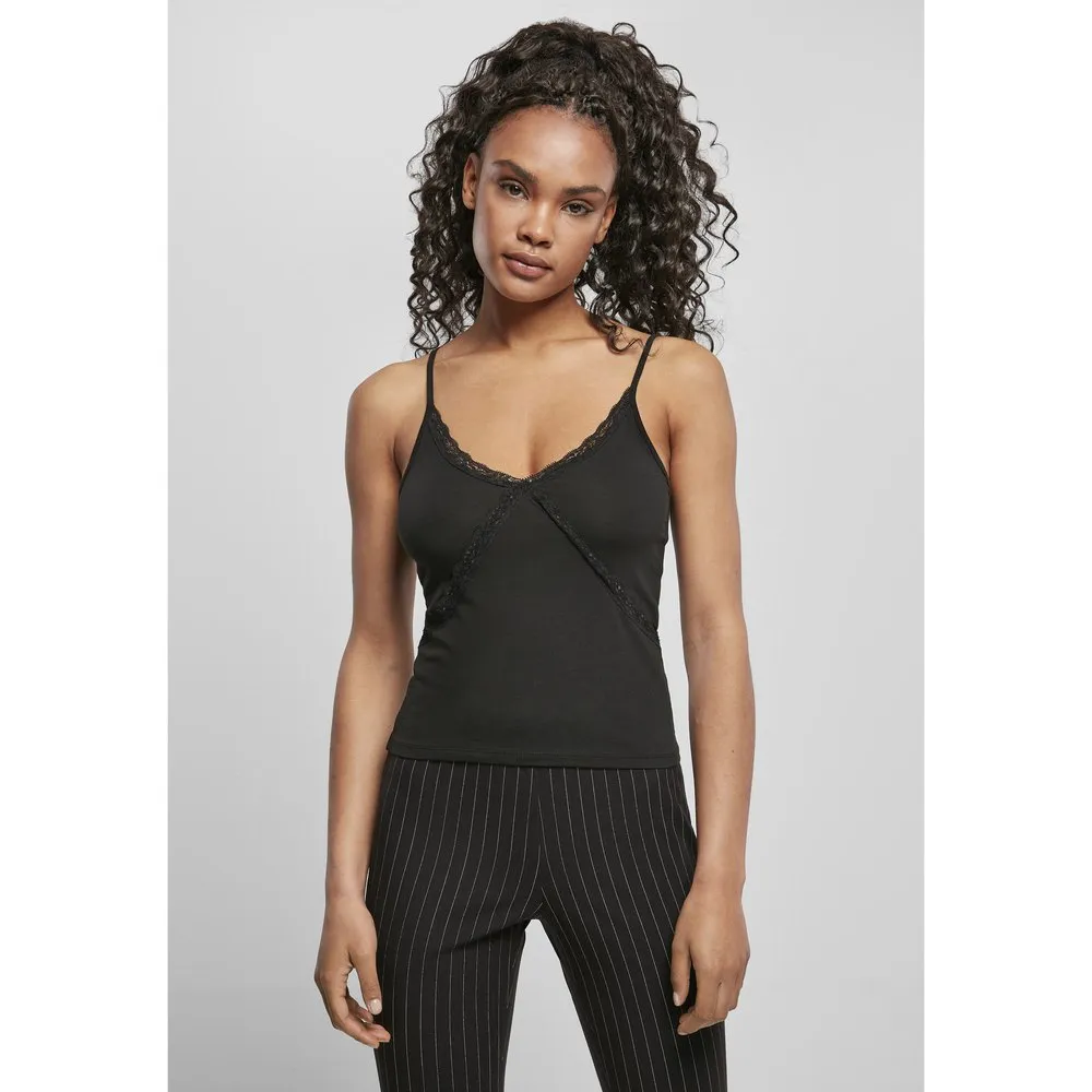 

Футболка Urban Classics Lace 90 S Big, черный