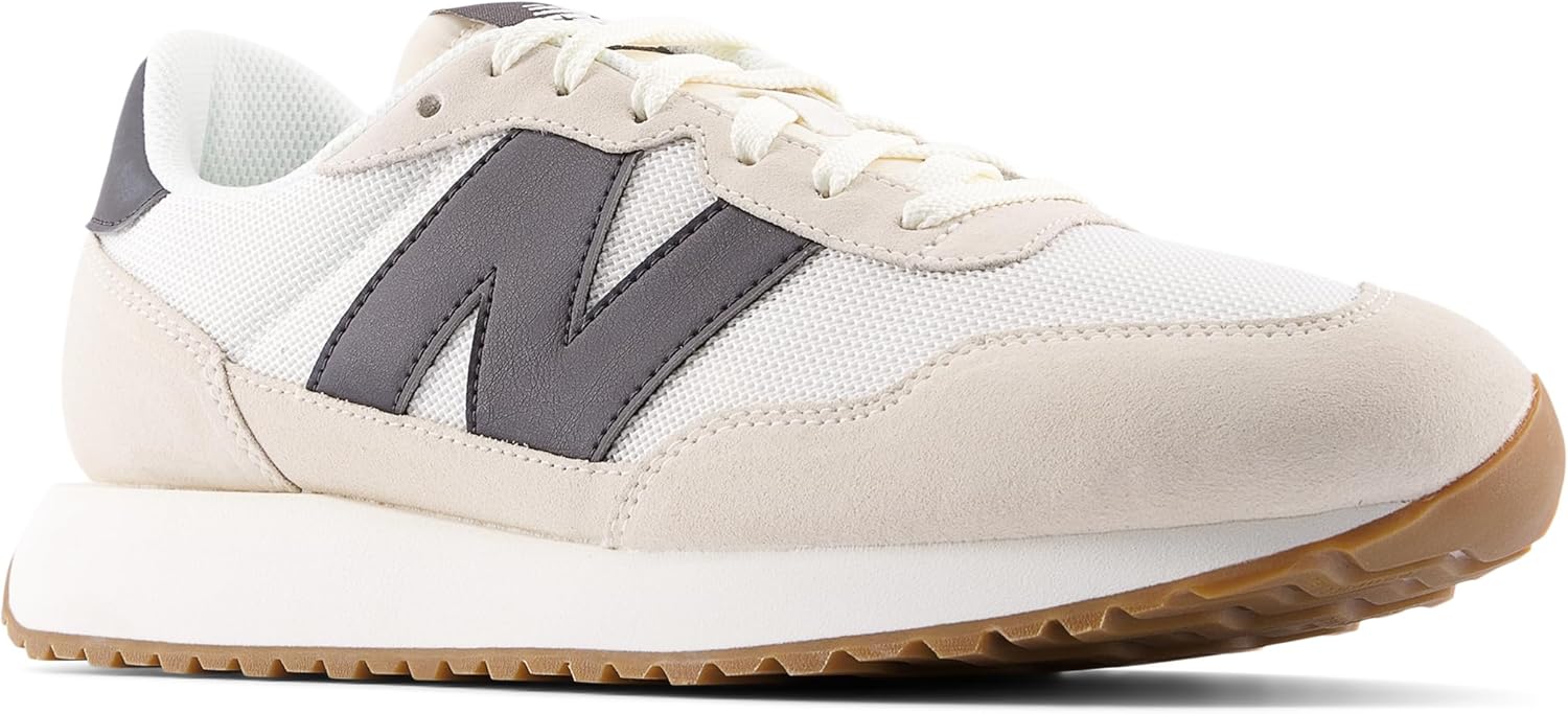 Мужские кроссовки New Balance 237 V1 Classic, белый/бежевый — фото 2